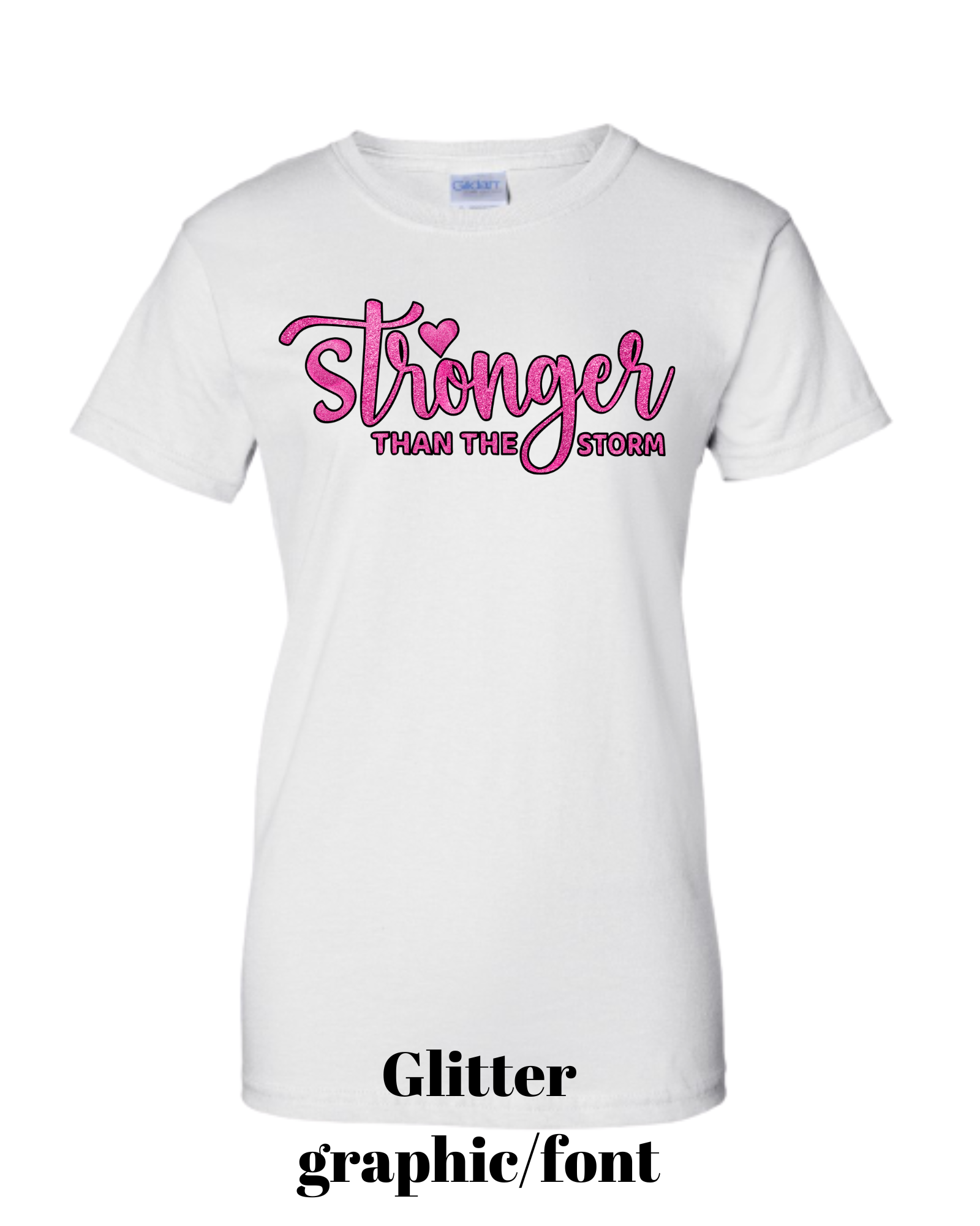 Glitter graphic/ Font