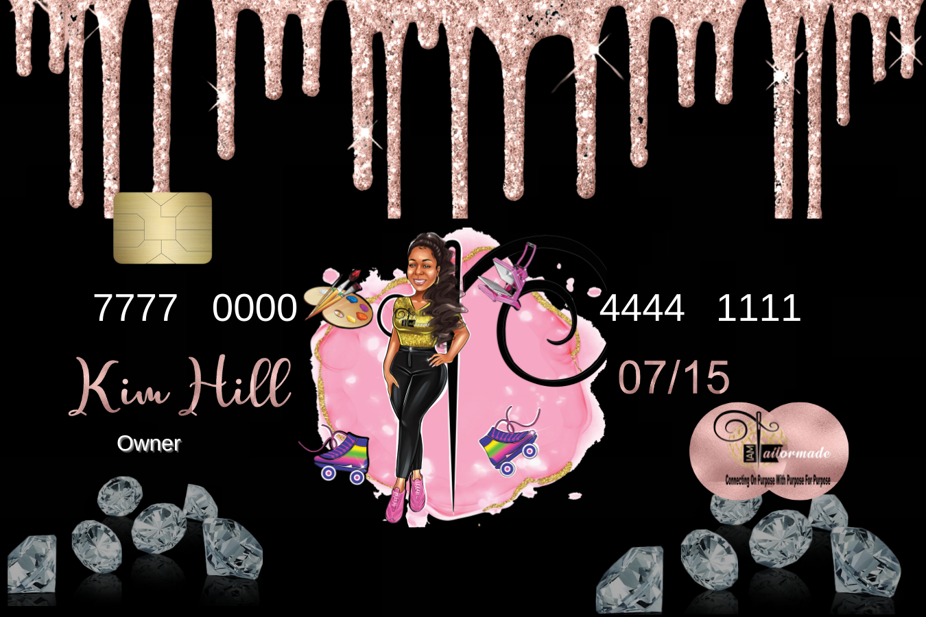 Credit Card Styled Business Card - PVC Cards , business cards, You print,