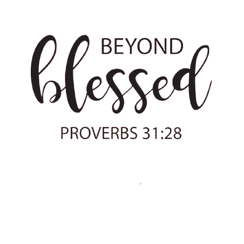 Blessed Beyond Measure SVG Cutting File and Printable PNG Files | Cricut and Silhouette