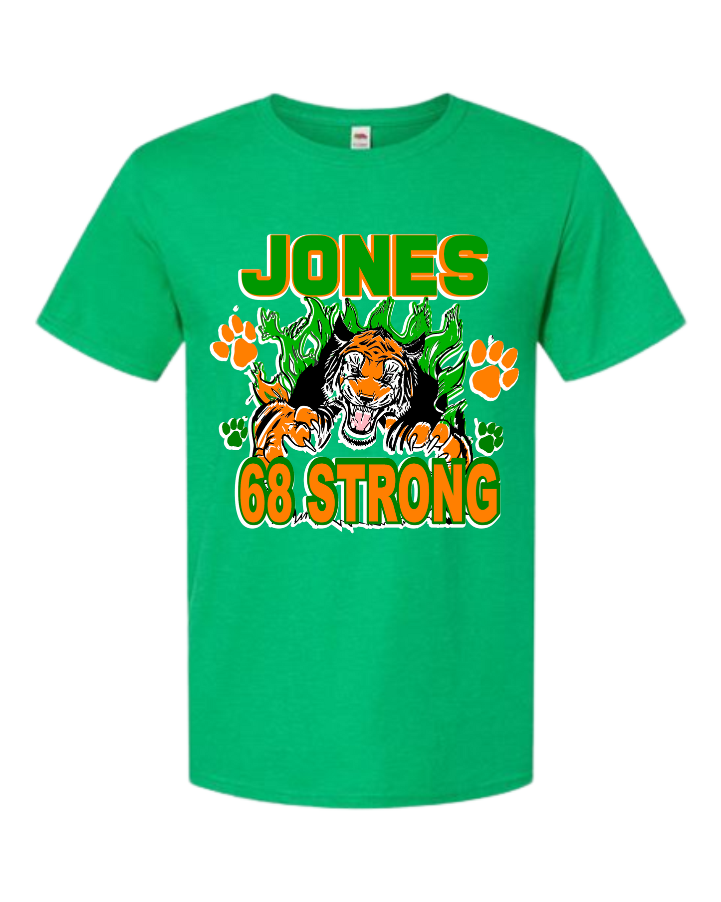 JONES HIGH SCHOOL  68 STRONG  CUSTOM