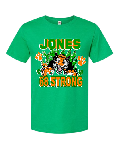JONES HIGH SCHOOL  68 STRONG  CUSTOM