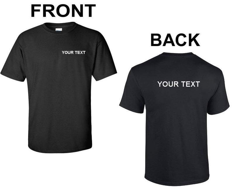 Youth t-shirts ***front pocket back full graphic***  Create your own t-shirt, with your company logo, business logo youth